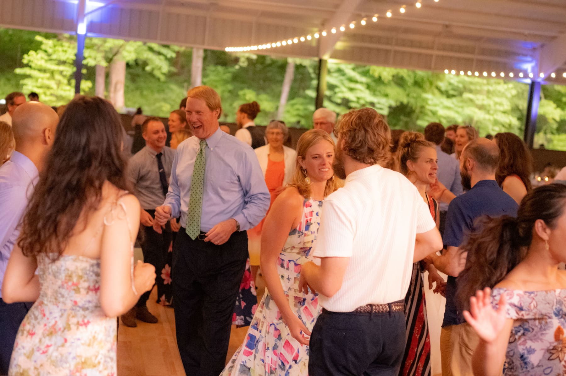 Reception dance floor