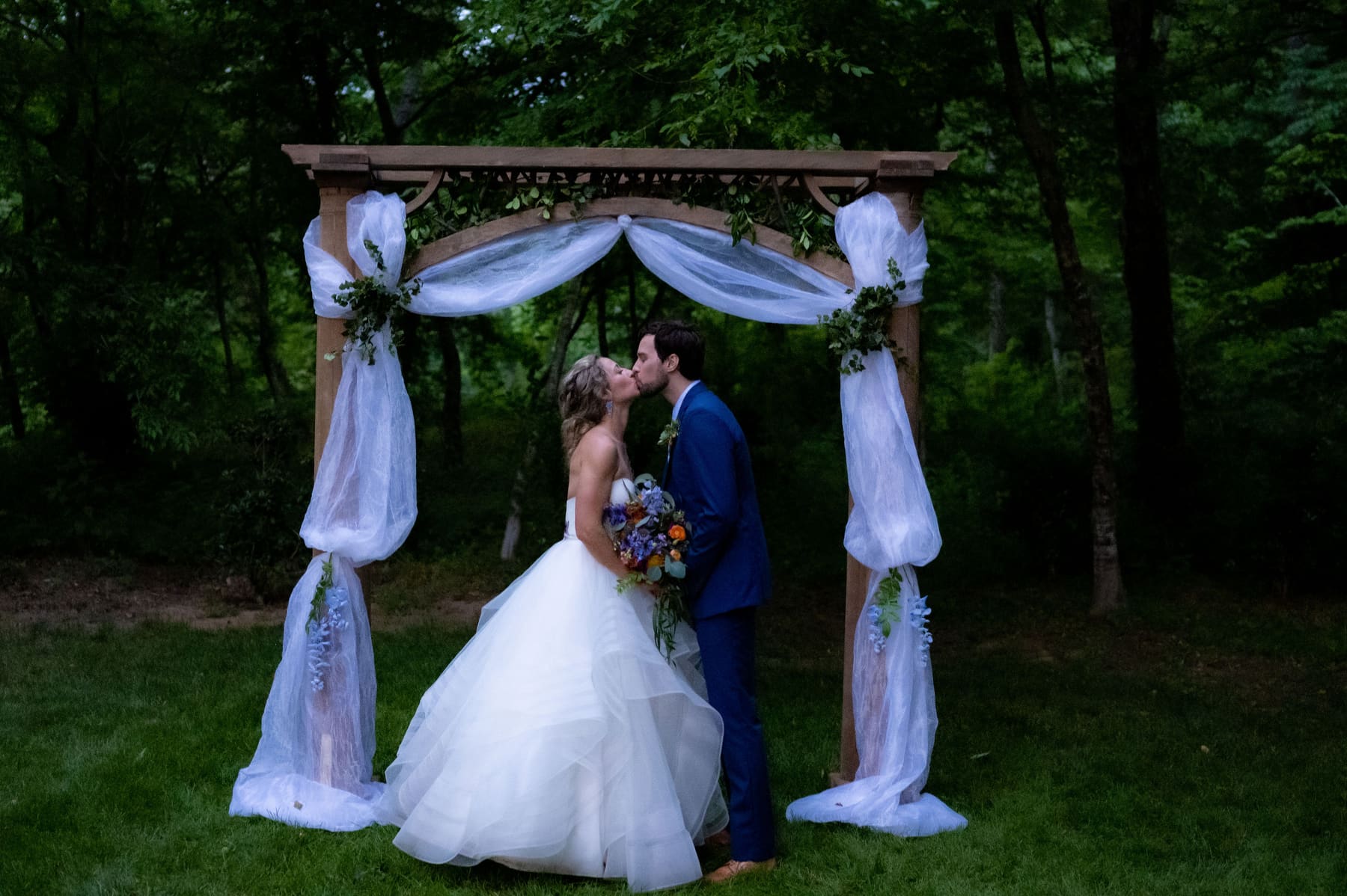 Evening arch portrait
