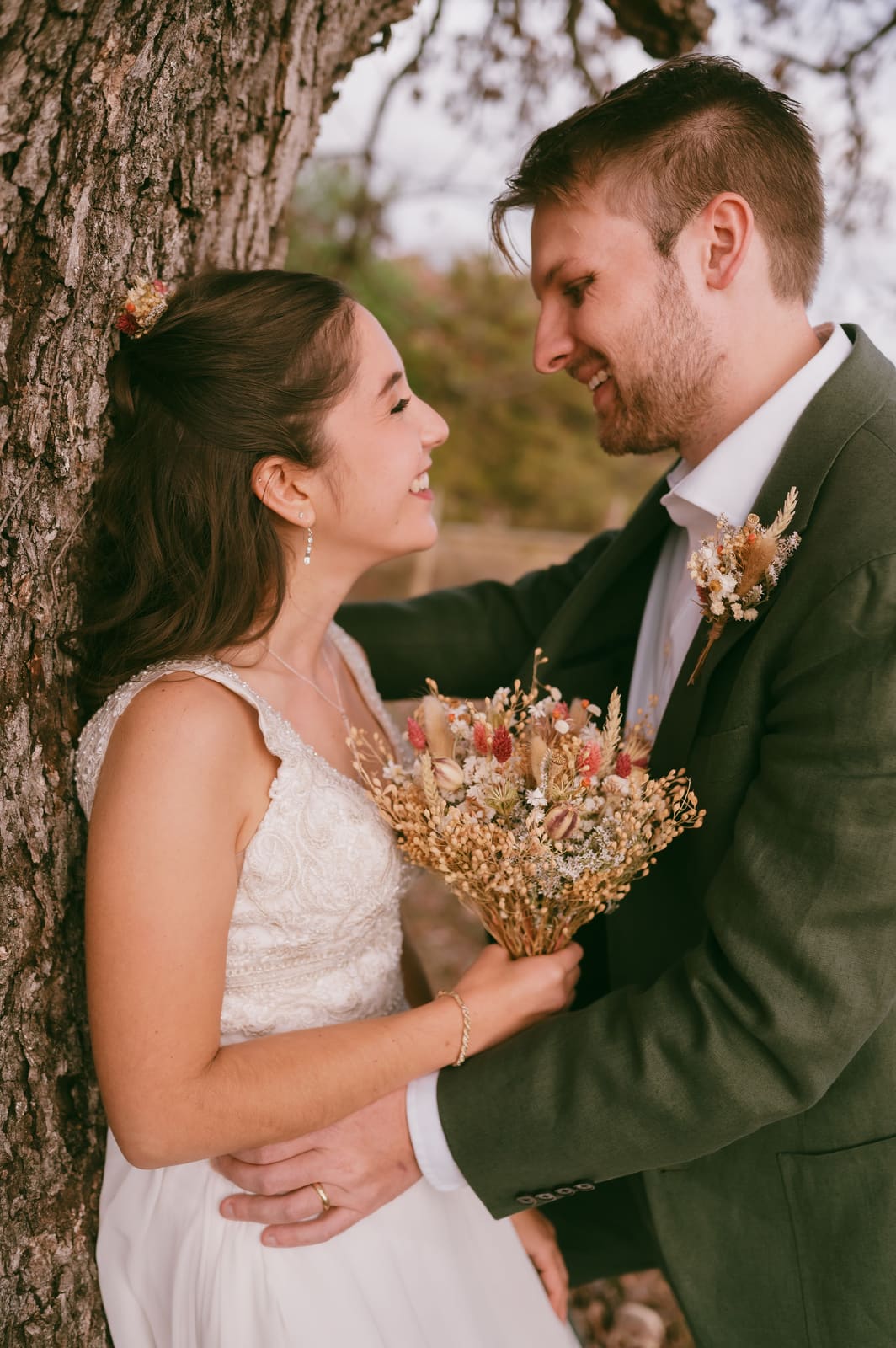 Close portrait of Robin and Jacob