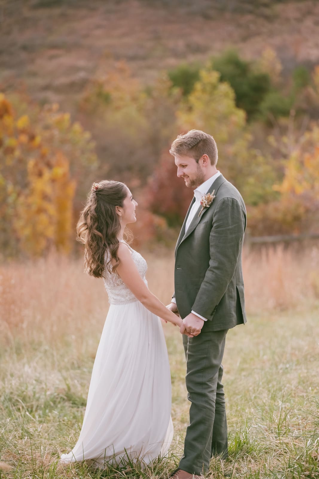 Intimate couple portrait
